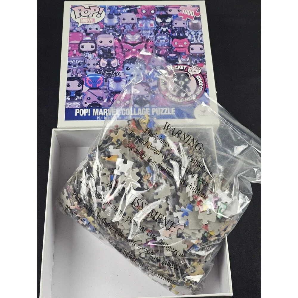 NEW Funko Pop! Marvel Comics Heroes Collage Puzzle 1000 Pieces Sealed Open Box